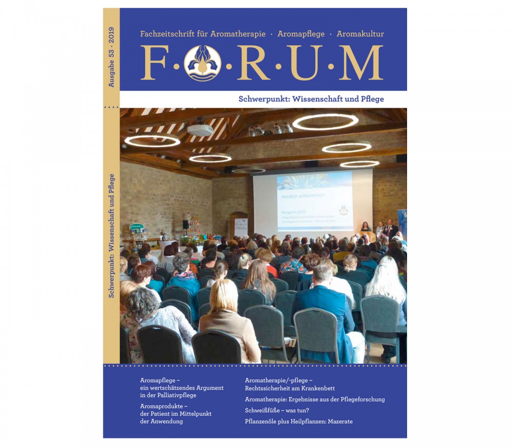 Online kaufen: Fachzeitschrift FORUM Nr. 53 für Aromatherapie Aromapflege Aromakultur